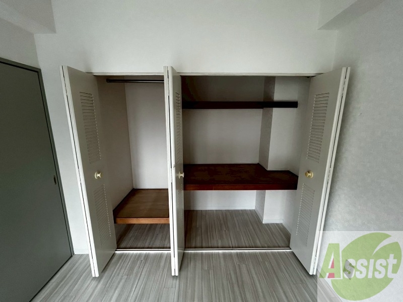 収納　収納もバッチリあるのでお部屋が片付きますよ！