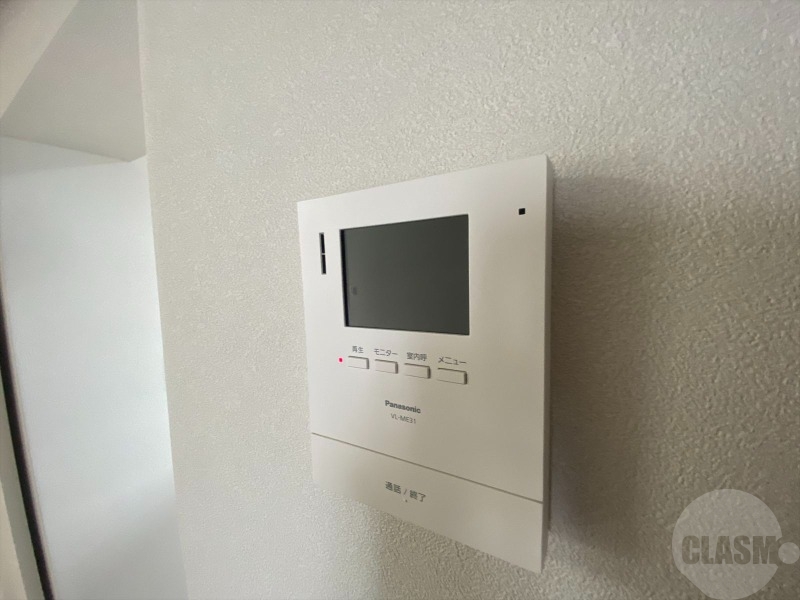 セキュリティ　モニター付きインターホン