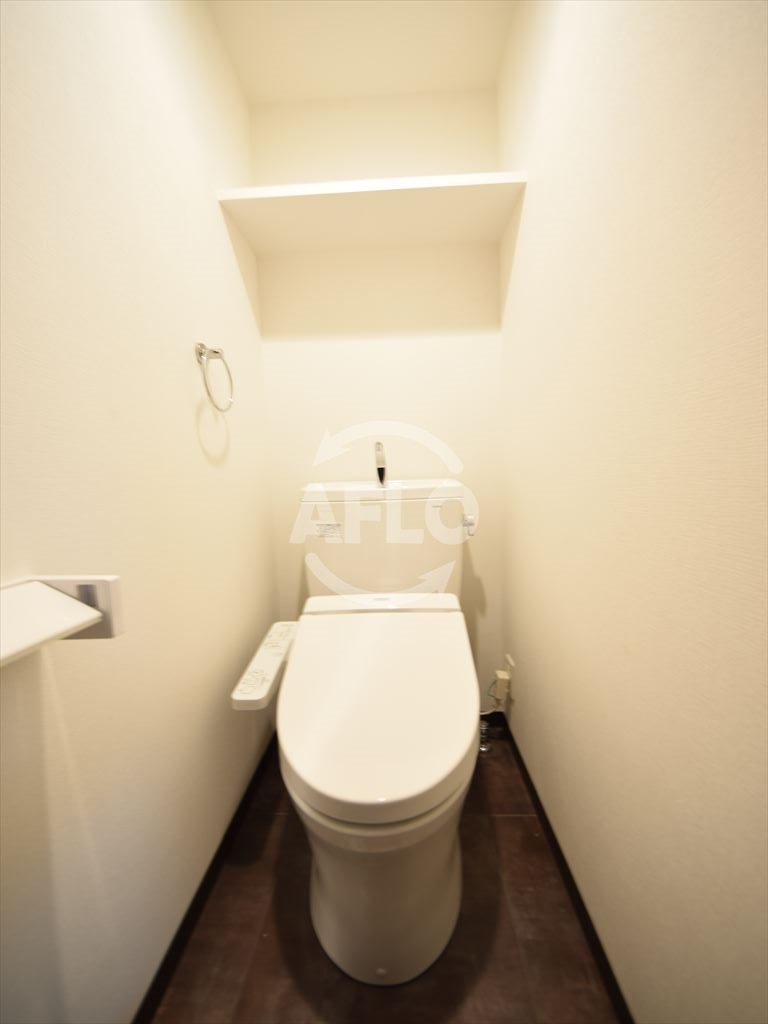 トイレ　S-RESIDENCE淀屋橋　温水洗浄便座