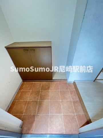 玄関　ゆったりとした玄関です