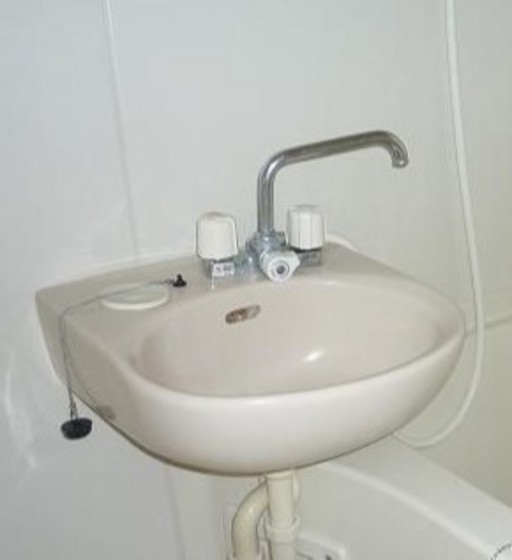 洗面設備　他号室のお写真です
