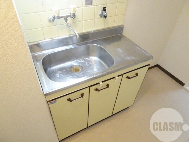 キッチン　ガスコンロ設置可♪