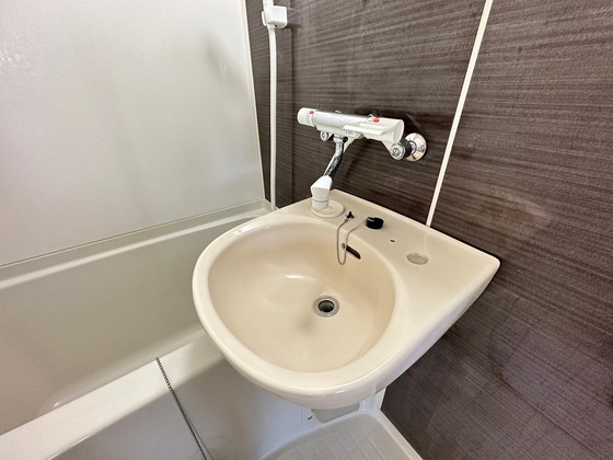 洗面設備　※別部屋の写真です