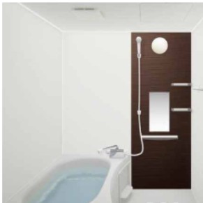 バス・シャワールーム　完成パース