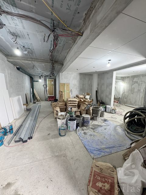 ロビー　建築中