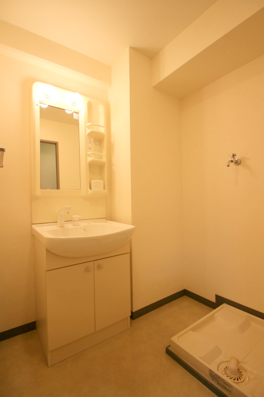 洗面設備　室内洗濯機