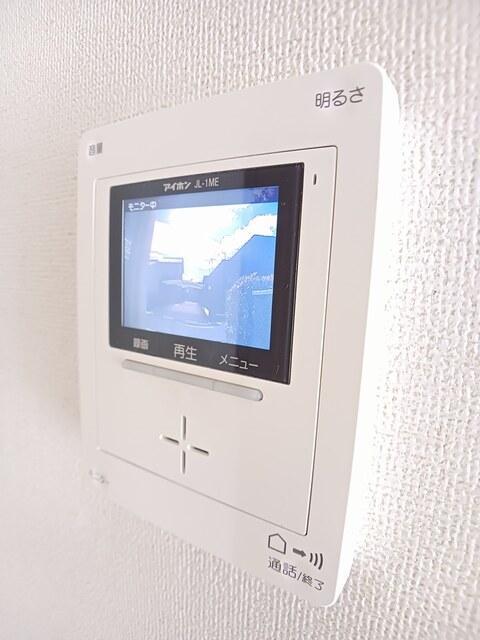 セキュリティ　モニター付きインターホン
