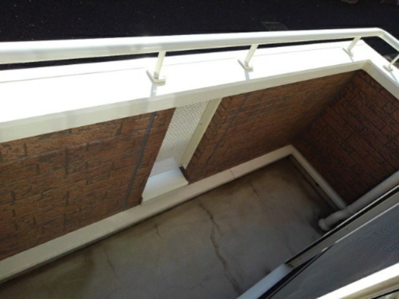 バルコニー　図面と現状に相違がある場合には現状を優先