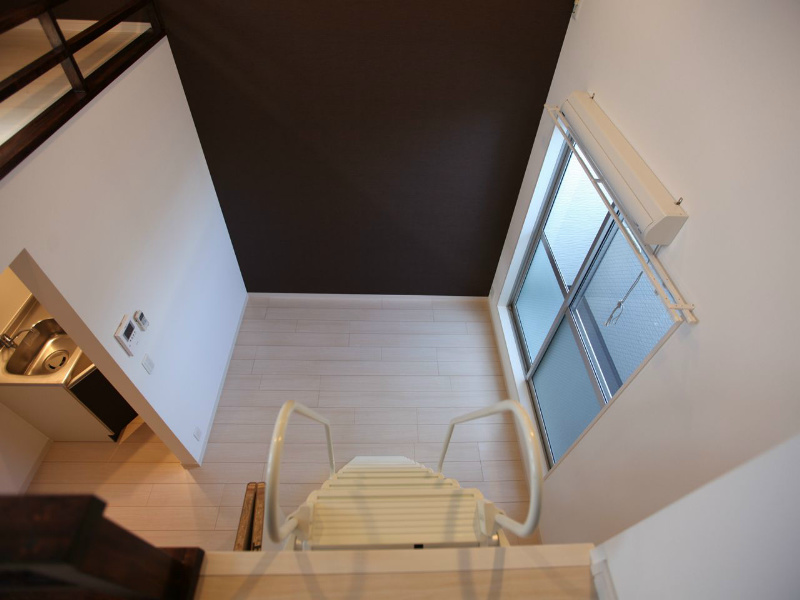 バルコニー　洋室8.7帖　ロフト6.2帖（収納でもお部屋でも使えます）