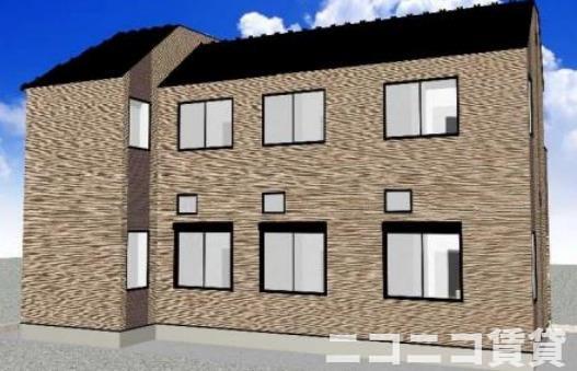 建物外観　建設中のため