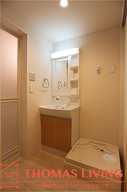 洗面設備　実際のお写真は準備中の為、別号室の写真でご参考下さい。
