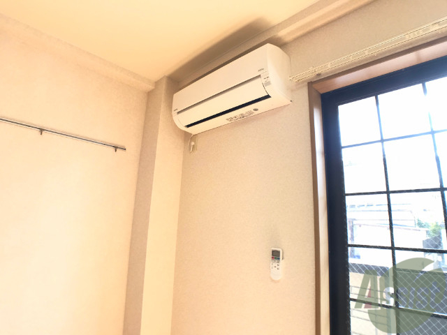 その他設備　エアコンがあれば暑い日が続いても快適に過ごせますね。