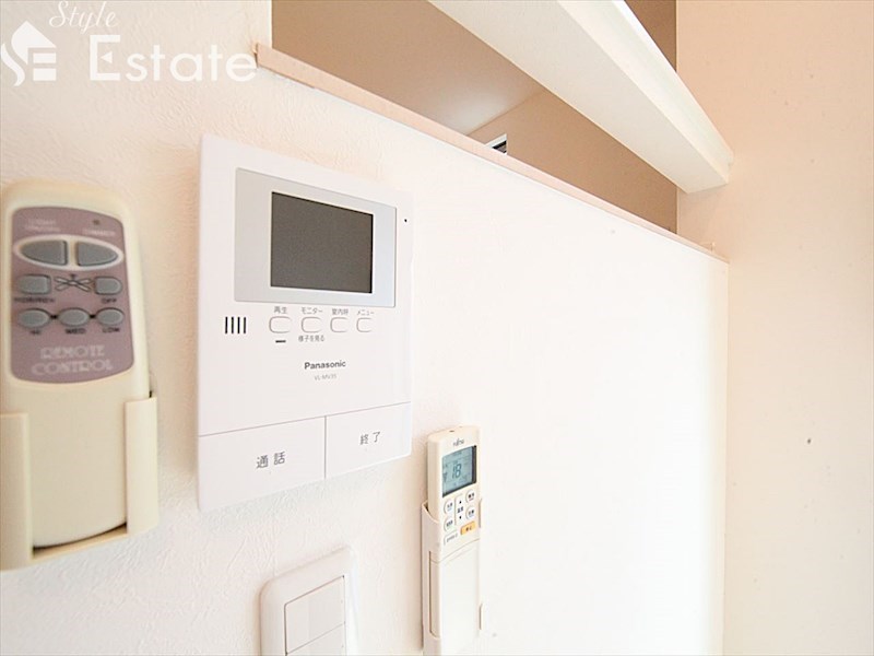 セキュリティ　モニター付きインターホン