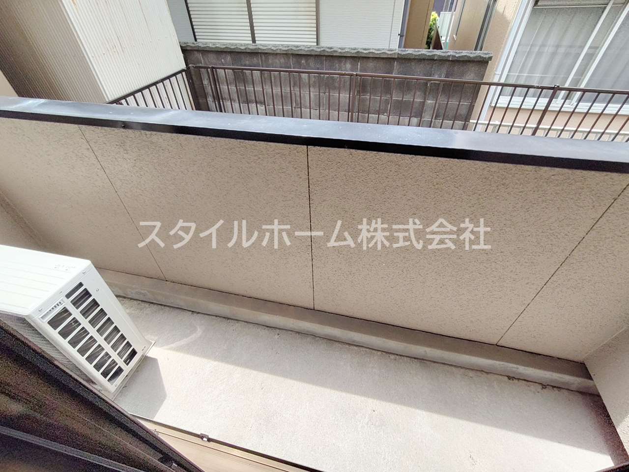 バルコニー　別部屋写真です。