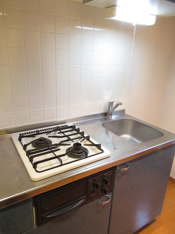 キッチン　２口ガスコンロ