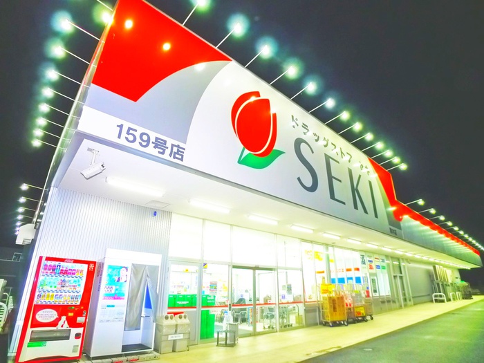 ドラックストア　ドラックストアセキ（ドラッグストア）まで1100m