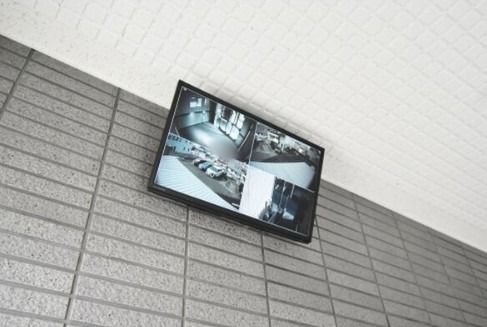 その他設備　共有の防犯カメラもあります。