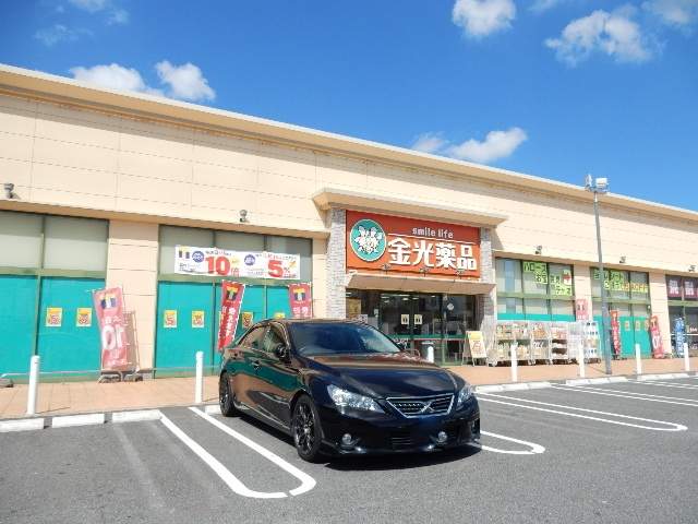 ドラックストア　金光薬品当新田店（ドラッグストア）まで400m