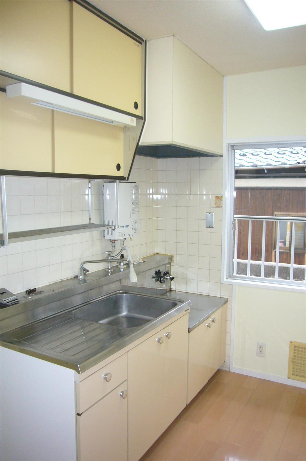 キッチン　キッチンガスコンロ設置可