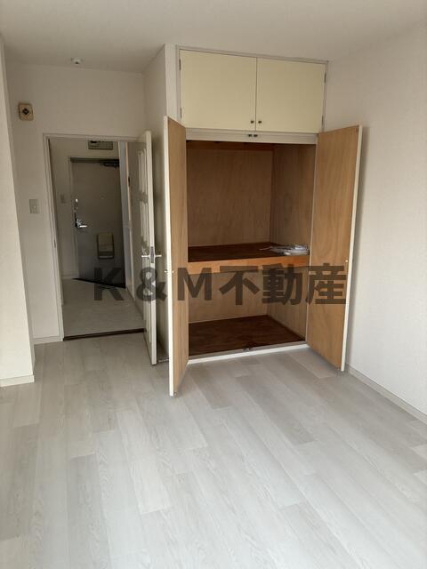 収納　大きなスペースがあり、収納には困りません