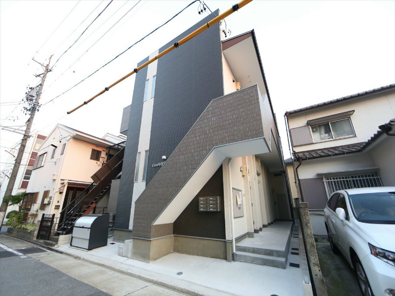 建物外観　外観　デザイナーズ賃貸　光インターネット無料