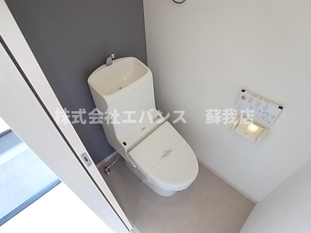 トイレ　ゆったりとした空間のトイレです