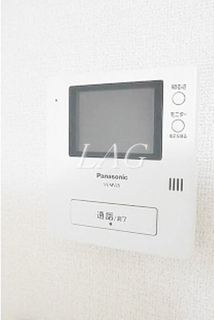 セキュリティ　モニター付きインターフォンです。