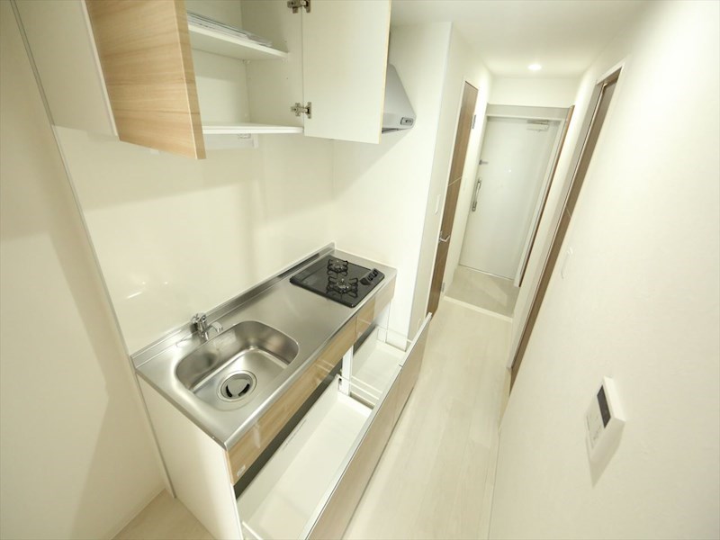 キッチン　システムキッチン（ガス2口コンロ付）