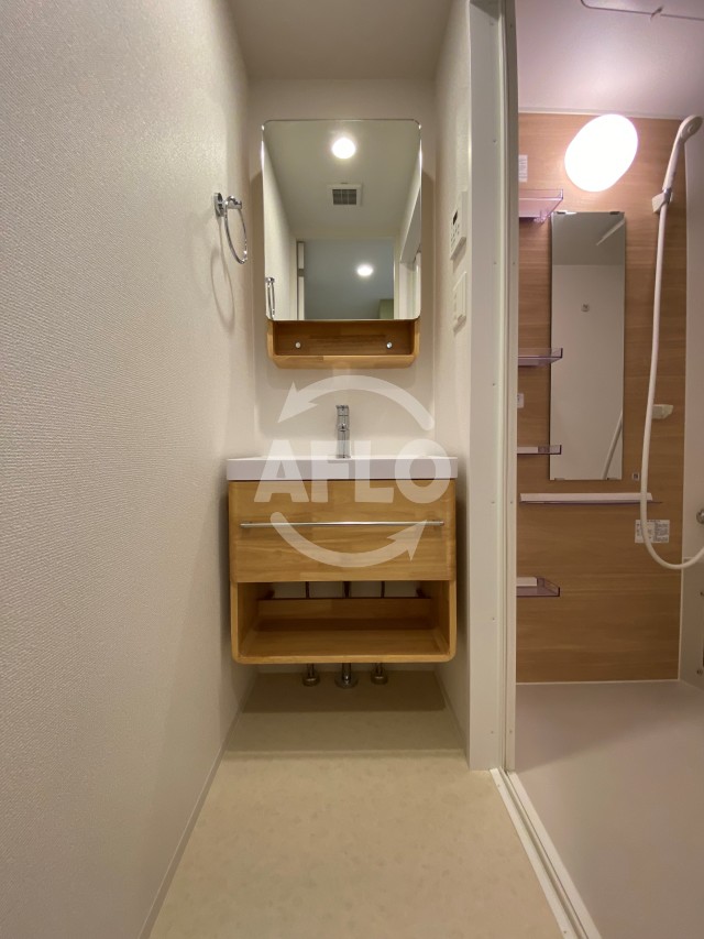 洗面設備　セレニテ本町東リアン　洗面所