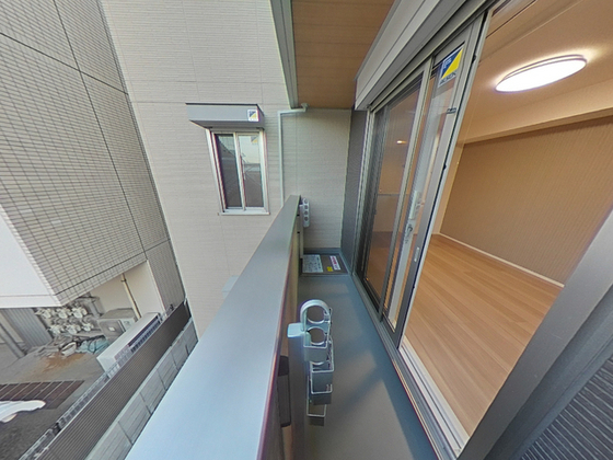 バルコニー　※別部屋の写真です