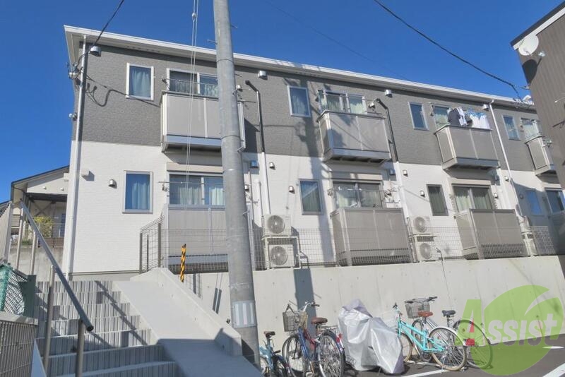 建物外観　仙台市太白区砂押町「ＬＩＮＫ　ＳＴＡＧＥ砂押Ａ棟」