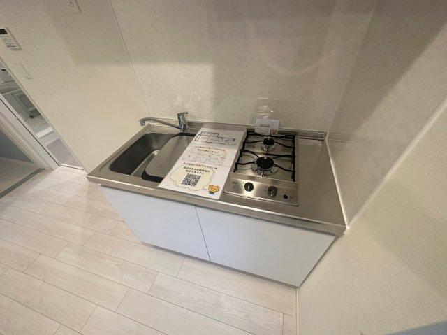 キッチン　オシャレなシステムキッチン。お料理好きには嬉しいですね。