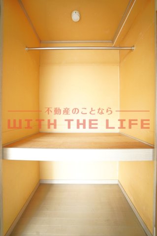 収納　大きなスペースがあり、収納には困りません