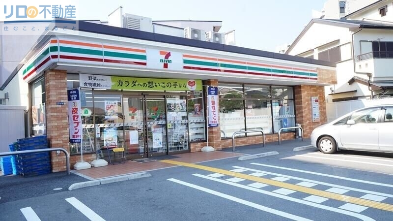 コンビニ　セブンイレブン宝塚売布東の町店（コンビニ）まで171m