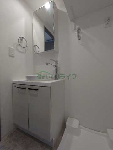 洗面設備　FLUFFY西早稲田　※同タイプの別部屋写真です