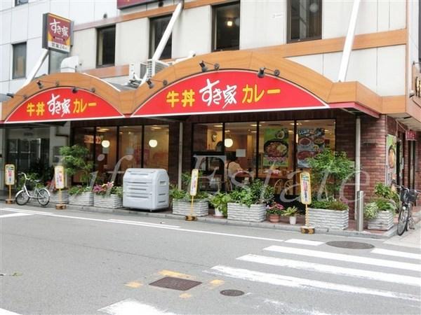 飲食店　すき家南船場店（飲食店）まで97m