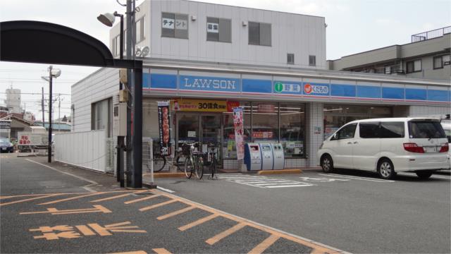 コンビニ　ローソン八尾志紀駅前店（コンビニ）まで187m