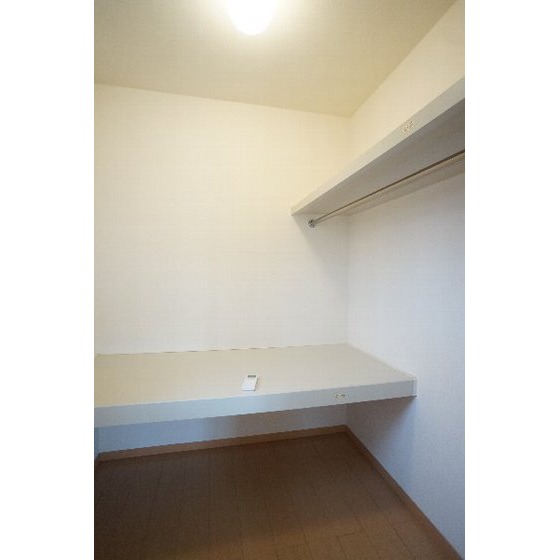 収納　ウォークインクローゼット