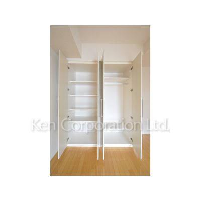 収納　同タイプ4階のお部屋を撮影。仕様が異なることがあります。