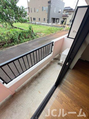 バルコニー　同タイプの部屋違いになります