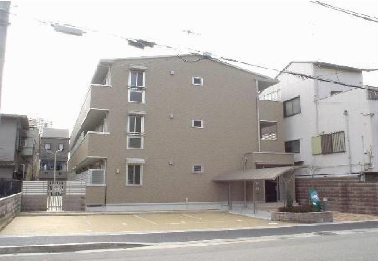 建物外観　安心のオートロック付きです♪