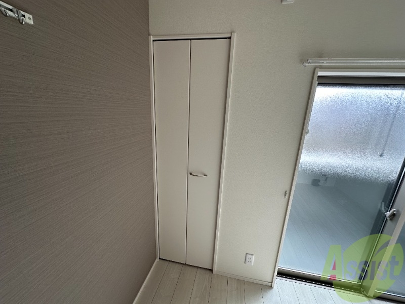 収納　しっかりクローゼットも完備、荷物が多い方も安心。