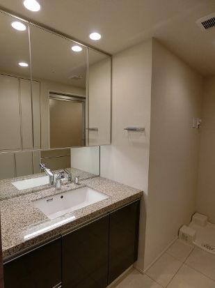 洗面設備　別タイプのお部屋のお写真となります（参考写真）