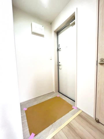 玄関　明るい玄関です