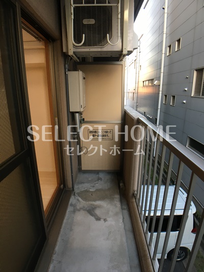 バルコニー　広々としたバルコニーです