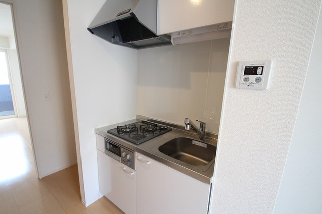 キッチン　キッチンはガス２口グリル付！