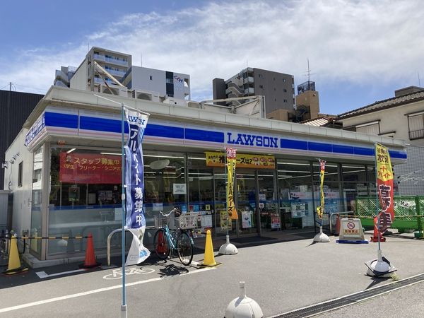 コンビニ　ローソン船橋市役所前店（コンビニ）まで100m