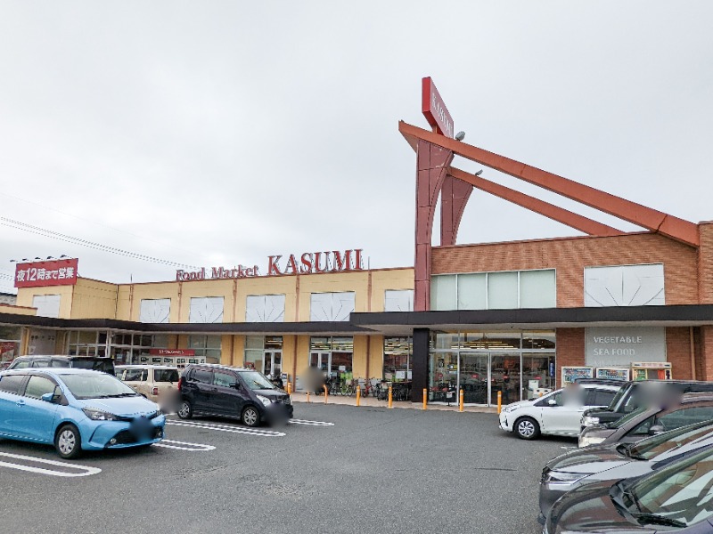 スーパー　フードマーケットカスミ館林店（スーパー）まで490m