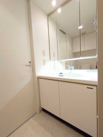 洗面設備　ニューシティアパートメンツ千駄ヶ谷II