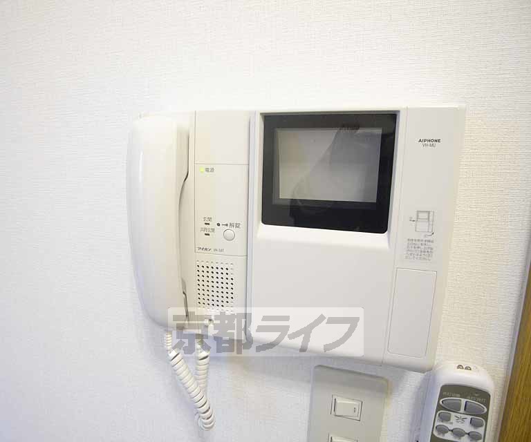 セキュリティ　来客も安心です。